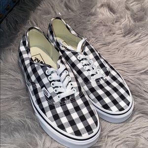 Checkered vans